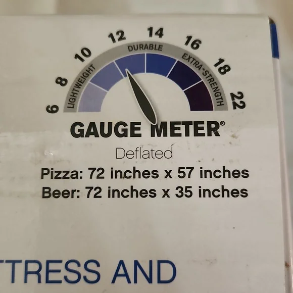 2 pack of pool rafts...1 pizza raft and one beer raft. Still in box, never open - Picture 4 of 6